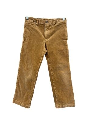 Polo Ralph Lauren Kids' Bedford Tan Corduroy Straight Leg Pants 4/ 4T